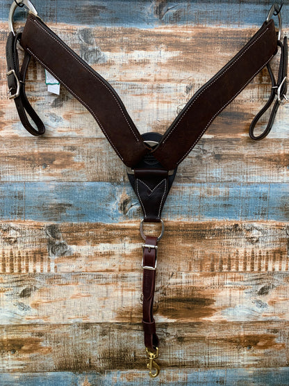 Martin Chocolate Roughout Breastcollar