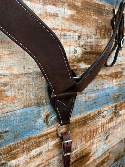 Martin Chocolate Roughout Breastcollar