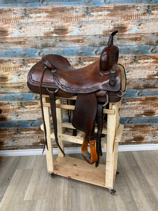 Used Roo Hide Saddle