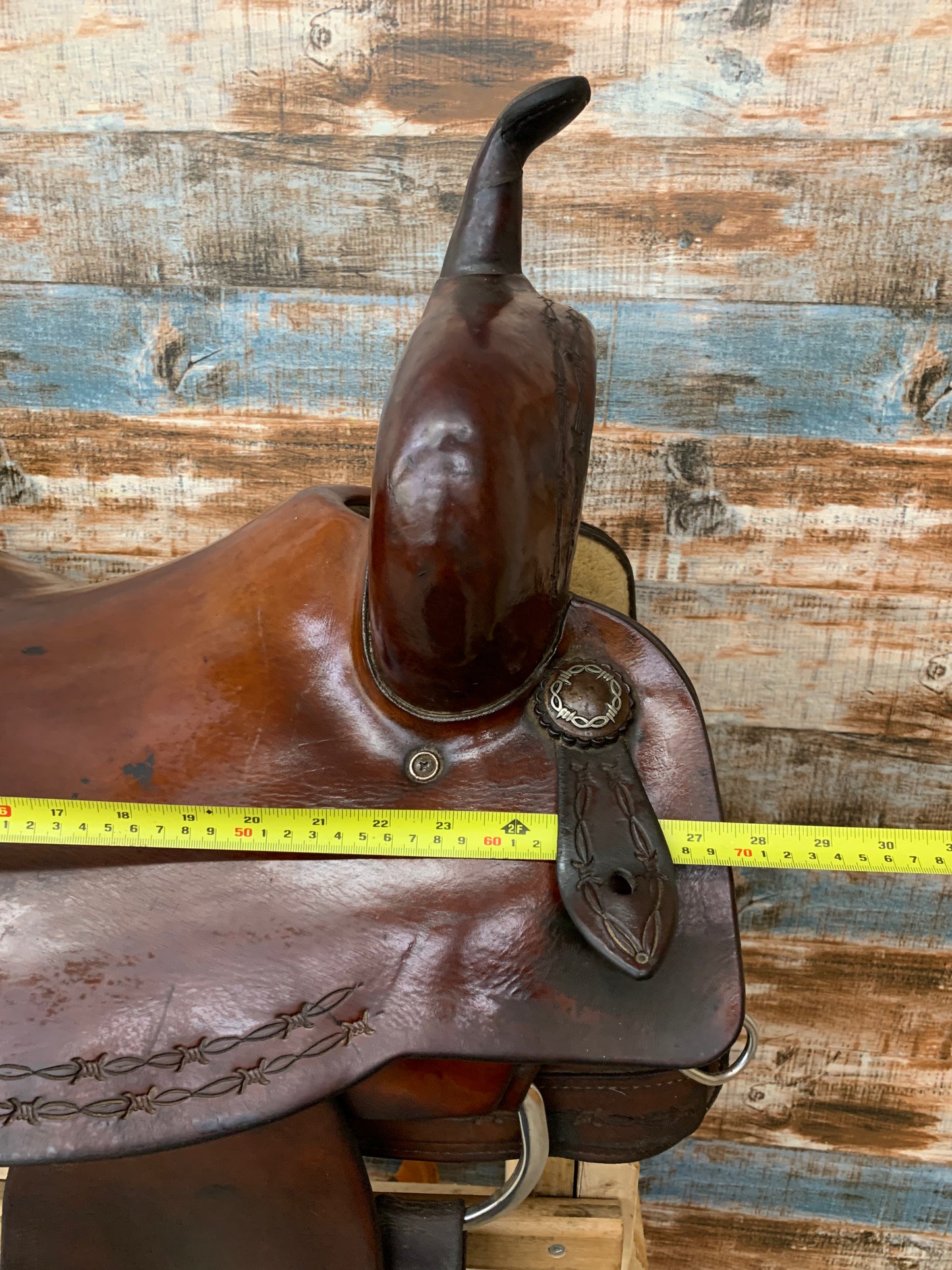 Used Roo Hide Saddle