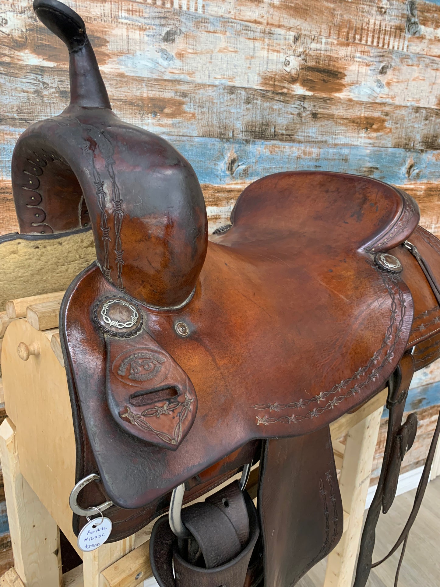 Used Roo Hide Saddle