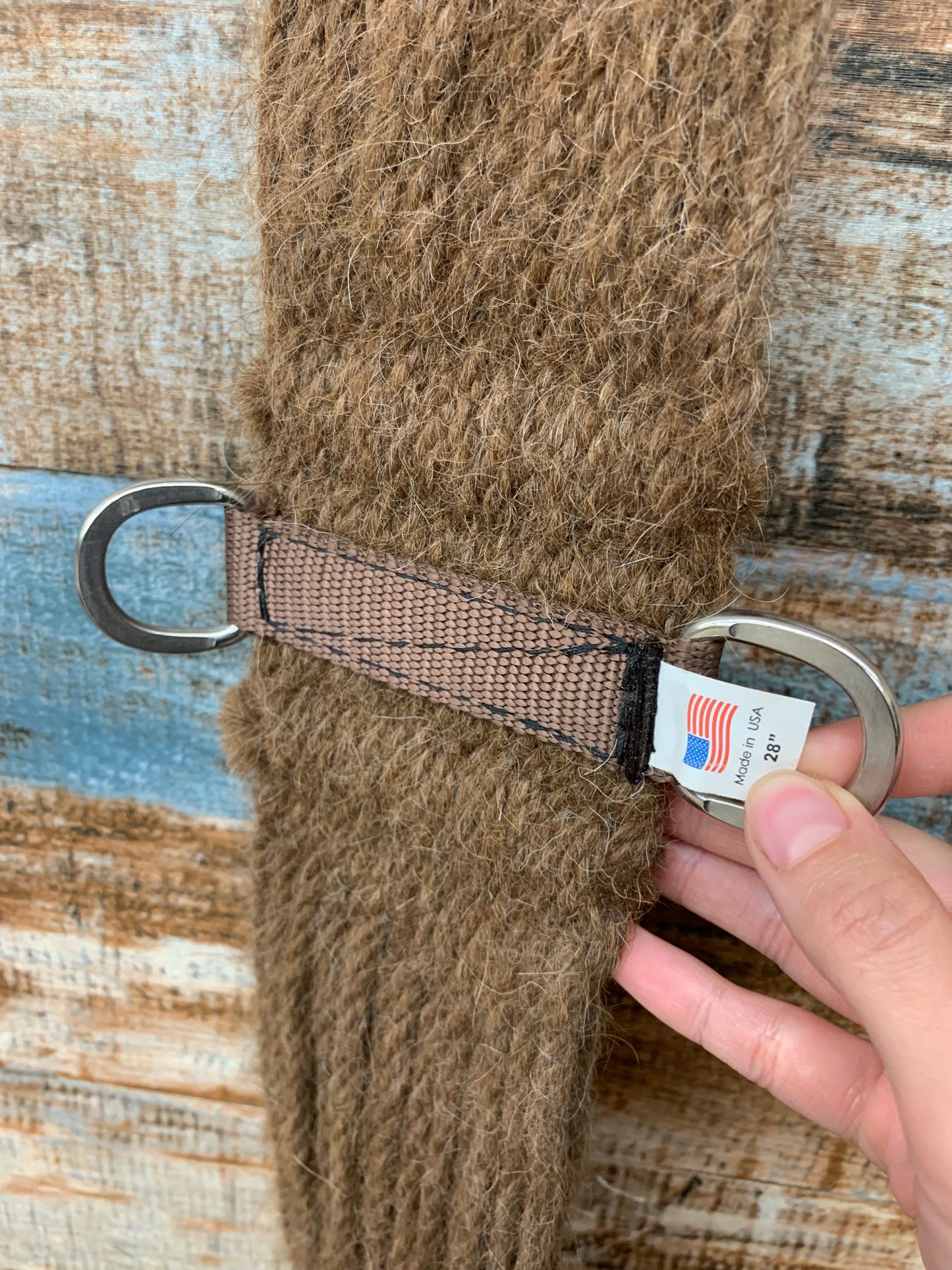 Used Mustang Ger-Ryan Mohair Cinch 28”