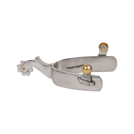 Classic Equine Performance Spurs with 1-inch Band