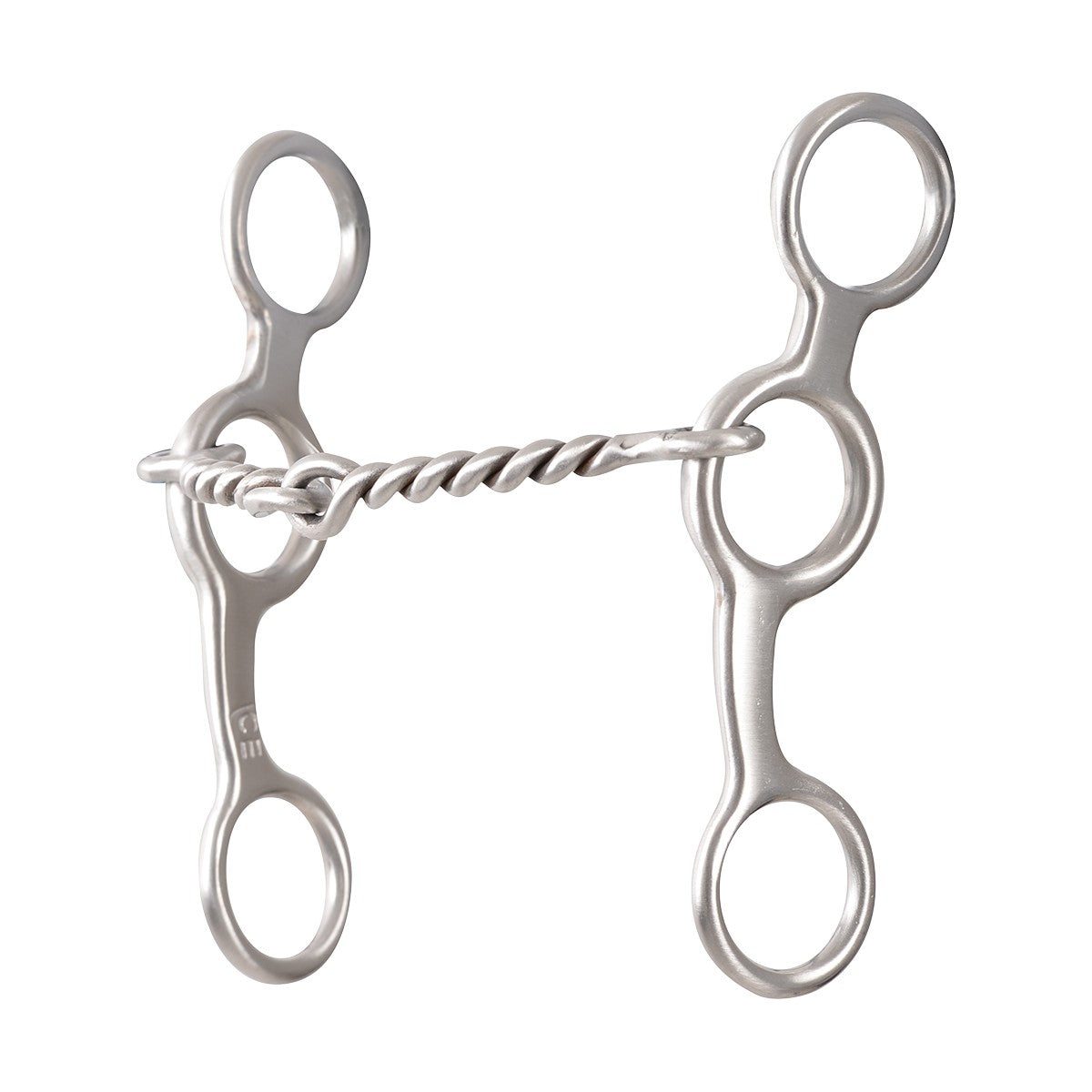 CE Performance Ring Gag Shank Bit with Twisted Wire