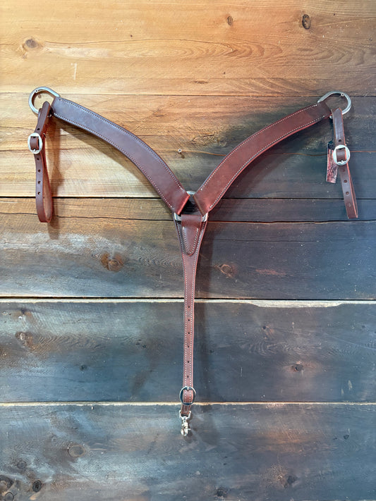 TW Tapered Breast Collar Oiled Slick