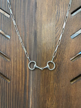 Load image into Gallery viewer, Bridle Chain Snaffle Necklace
