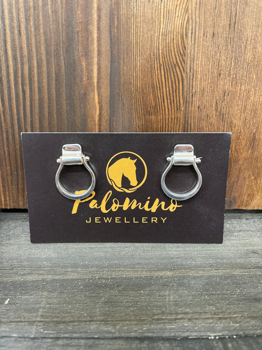 Palomino Oxbow Stirrup Earrings