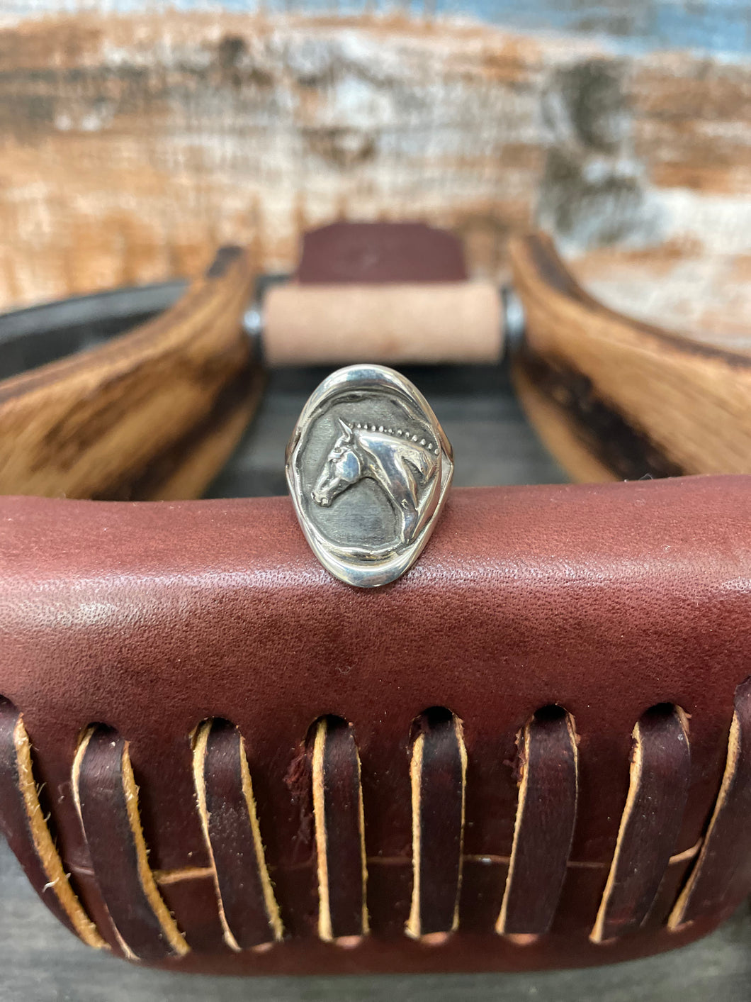 Horse Coin Ring