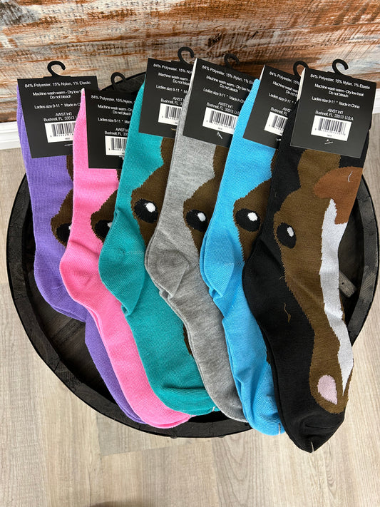 Horse Head Socks