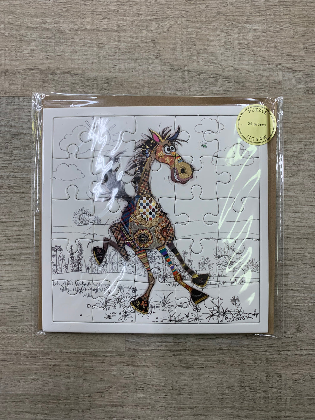 25 Piece Puzzle, Horse