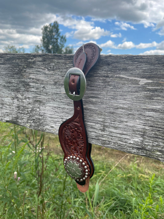 CPT Tooled with Floral Conchos