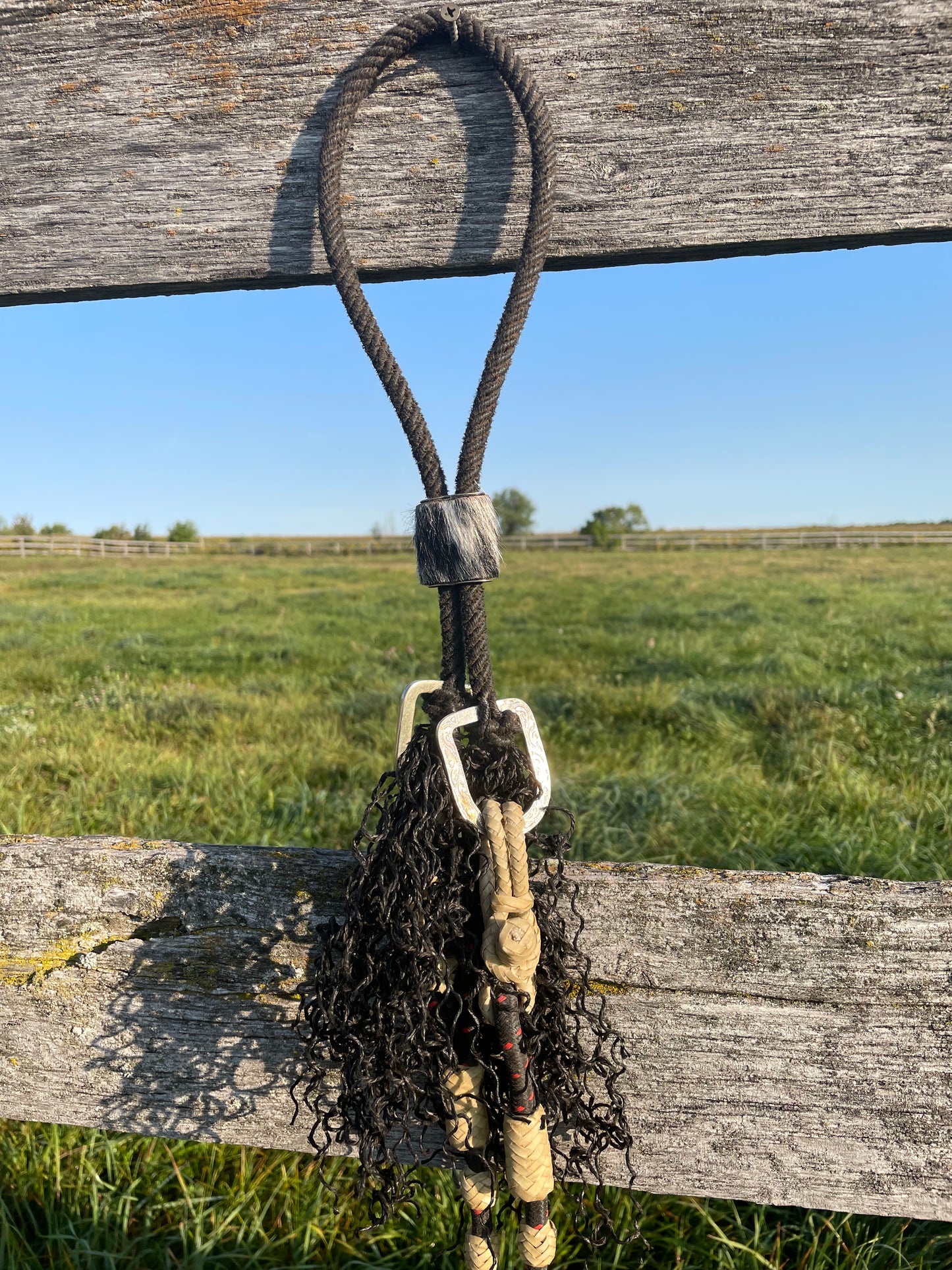 War Bridle with Black Romel Reins