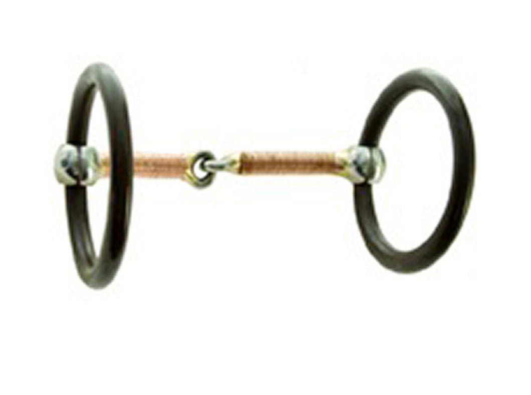 PC Avila Copper Wrapped Weighted Snaffle