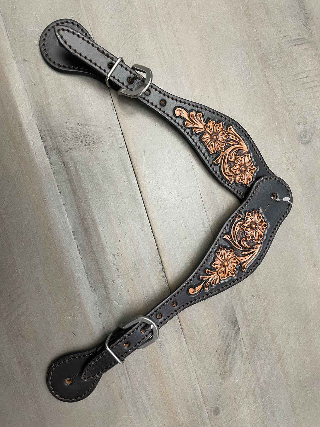 Oxbow Floral Spur Straps